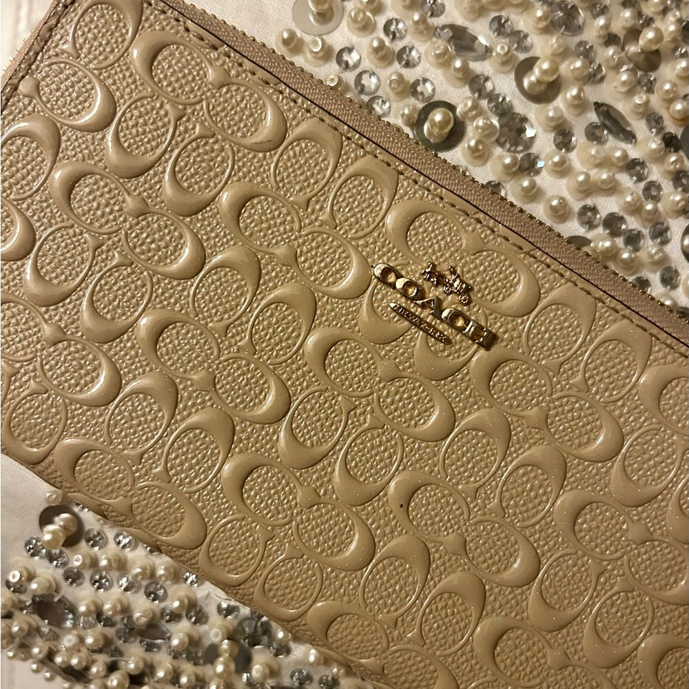 Coach Embossed Wallet - Picture 3 of 10